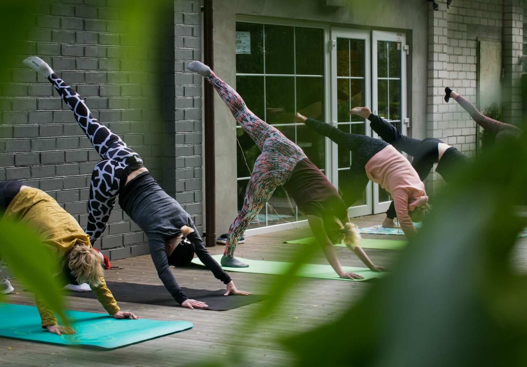 cours de yoga dans l'espace la sève greenworking