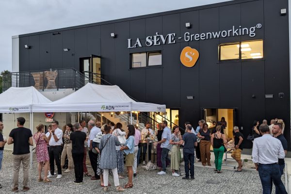 La sève inauguration coworking bureaux location greenworking